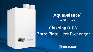 AquaBalance Cleaning DHW Brazed Plate Heat Exchanger [upl. by Attenwad]