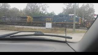 CSX 124 Clinchfield Emblem Leads to Century Florida 🇺🇸Happy Veterans Day Everyone 🇺🇸 [upl. by Erehs593]