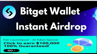 Bitget Wallet Airdrop  Crypto airdrops BTCtamil [upl. by Cosma]