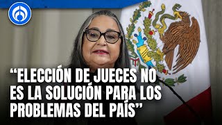 Ministra Norma Piña responde a acusaciones y habla de la Reforma Judicial [upl. by Ahseina]