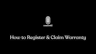 How to Register amp Claim Warranty on controlZ Website  Tutorial [upl. by Araet748]