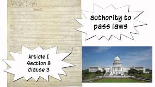 What is the Commerce Clause [upl. by Ani]