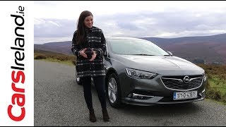 Opel Vauxhall Insignia Grand Sport Review  CarsIrelandie [upl. by Atoiganap]