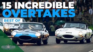 15 best overtakes from Goodwood Revival 2024 [upl. by Felty]