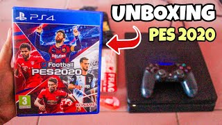 UNBOXING KASET  BD PES 2020 PS4 ORIGINAL [upl. by Maxim892]