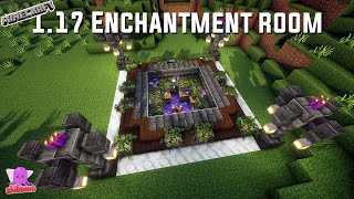 Minecraft 117  How to Build a Magical Underground Enchantment Room Level 30 READ DESCRIPTION 6 [upl. by Aivatco145]