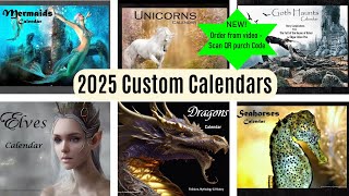 2025 Custom Calendars Shopping Playlist [upl. by Ahtebat870]