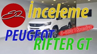 2023 Peugeot Rifter GT  EREL Usulü İnceleme [upl. by Adelric]