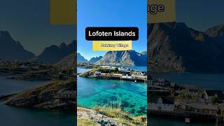 Sakrisøy❤️ The most iconic village in Lofoten Norway🇳🇴 [upl. by Hsirt]