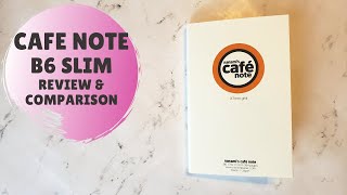 Nanamis Cafe Note B6 Slim  Comparison Review Dimensions etc [upl. by Xuaeb]