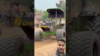 Tractor stunt 😱😱 S P reaction viralvideo automobile farming farmer stunt [upl. by Ifar801]