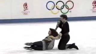 1992 Olympics Marina Klimova amp Sergei Ponomarenko Free Dance CBS [upl. by Narrad211]