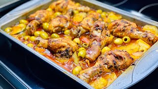 MA MEILLEURE MARINADE DE POULET AU FOUR POUR UN DÎNER COMPLET🧑🏻‍🍳🍗 Deli Cuisine [upl. by Doomham536]