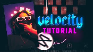 Advance Velocity Edit Tutorial CapCut  Hindi [upl. by Marjana]