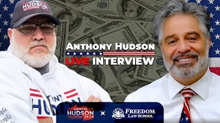 Peymon interviews freedom candidate Anthony Hudson for US Congress District 8 in Michigan [upl. by Catlaina]