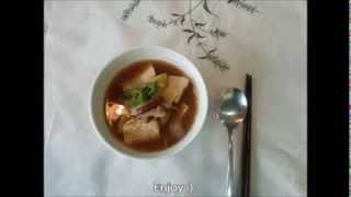 How to make korean miso soup  Doenjang Jiggae Moms recipe [upl. by Enylcaj138]