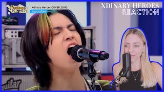 XDINARY HEROES REACTION 【Cover Stage🔥】Xdinary Heroes quotImpossible  Bring Me The Horizon의 ＜Drown＞ [upl. by Sredna]