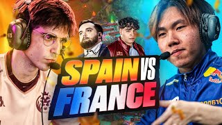 SPAIN VS FRANCE  IBAI VS KAMETO BANGER GAME  CAEDREL [upl. by Bernard]