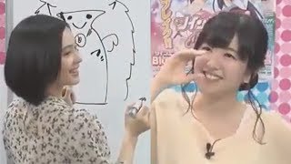 【お絵かき事故】茅野愛衣「酔っぱらったピョン（ﾆｯｺﾘ）」M・A・O「エ、えっ！？」歌って踊るかやのん♪綺麗な声優のお姉さん2人がカオスなお絵かき大会の末、釘宮理恵に謝罪する動画ｗ [upl. by Oigroeg47]