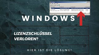 Lizenzschhlüssel Windows vergessen Kein Problem [upl. by Bulley]