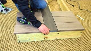 Festool Tracksaw Deck Breaker Board Installation [upl. by Joella]