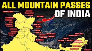 Important Passes of India with Map for NDA2 2024  CDS and AFCAT With Short Tricks [upl. by Lirret]