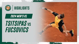 Tsitsipas vs Fucsovics Round 1 Highlights  RolandGarros 2024 [upl. by Ellesor]