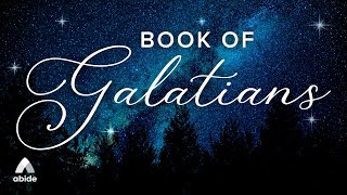 Fall Asleep Listening to Galatians  Calming Audio Scripture Dark Screen [upl. by Adnuhsat590]