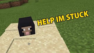 How to make Quicksand in Minecraft 116 No ModsNo Addon  Minecraft Tutorial [upl. by Ahsahtan]