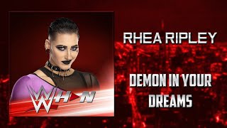 WWE Rhea Ripley  Demon In Your Dreams Entrance Theme  AE Arena Effects [upl. by Rabin]