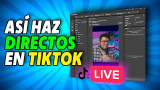 Como configurar TikTok Live Studio para hacer directos en TikTok  Angel Mendez [upl. by Polky]