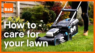 How to care for your lawn  DIY [upl. by Pratte634]