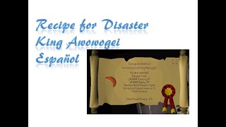 Recipe for Disaster  Freeing King Awowogei OSRS Español [upl. by Chitkara]