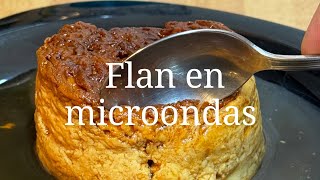 Flan en microondas… 🍮  La Cocina del Rafa TV [upl. by Retsub]