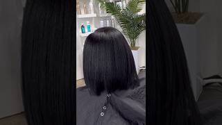 Silk Press Natural Hair  Dallas Healthy Hair Stylist  Dallas Hair Stylist [upl. by Nesnar]