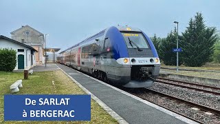 Cab Ride 4K Balade entre Sarlat et Bergerac avec le B82774 [upl. by Aicsile]