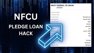 How Does the Pledge Loan Work at Navy Federal NFCU Secured Loan Hack [upl. by Frere]