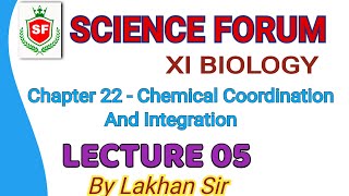 Chemical Coordination And Integration  Lecture 05  By Lakhan Sir  XI Biology NEET [upl. by Channa170]