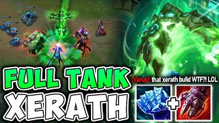 I WENT FULL TANK XERATH TOP AND WAITED FOR MY TEAM TO NOTICE THE RESULTS WILL SURPRISE YOU [upl. by Hungarian620]