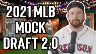 MLB DRAFT 2021 MOCK DRAFT 20 [upl. by Ovid]