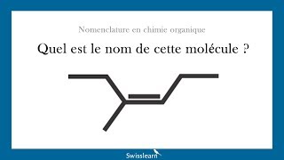 Chimie organique nomenclature des hydrocarbures exercice 01 [upl. by Sej]