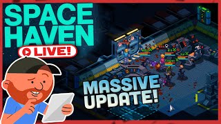 Space Haven LIVE🔴 S10 E01  The SCOURGE Begins  Spaceship Building Sim [upl. by Connor41]