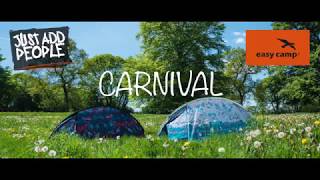 Easy Camp Carnival 2018 with Festival Tents  Just Add People [upl. by Nevek]