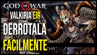 VALQUIRIA EIR  Cómo llegar y derrotarla fácilmente en menos de 3 minutos  God of War 4 [upl. by Lattimer]