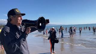 8Th ￼ Annual Polar Dip Santa Barbara California [upl. by Lalaj]