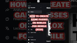 Roblox InApp How to Create Game Passes on Mobile 2024 [upl. by Stoat836]