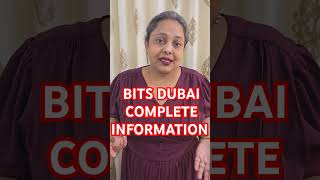 BITS DUBAI Complete Information Guide shorts trending viral [upl. by Lauryn]