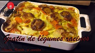 Gratin de Légumes Racines [upl. by Aseral259]