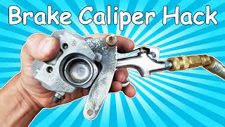 Hack To Disassemble Brake Caliper Pistons [upl. by Falk]