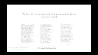 HEP Seminar  Analytic Properties of Scattering Amplitudes [upl. by Melan]